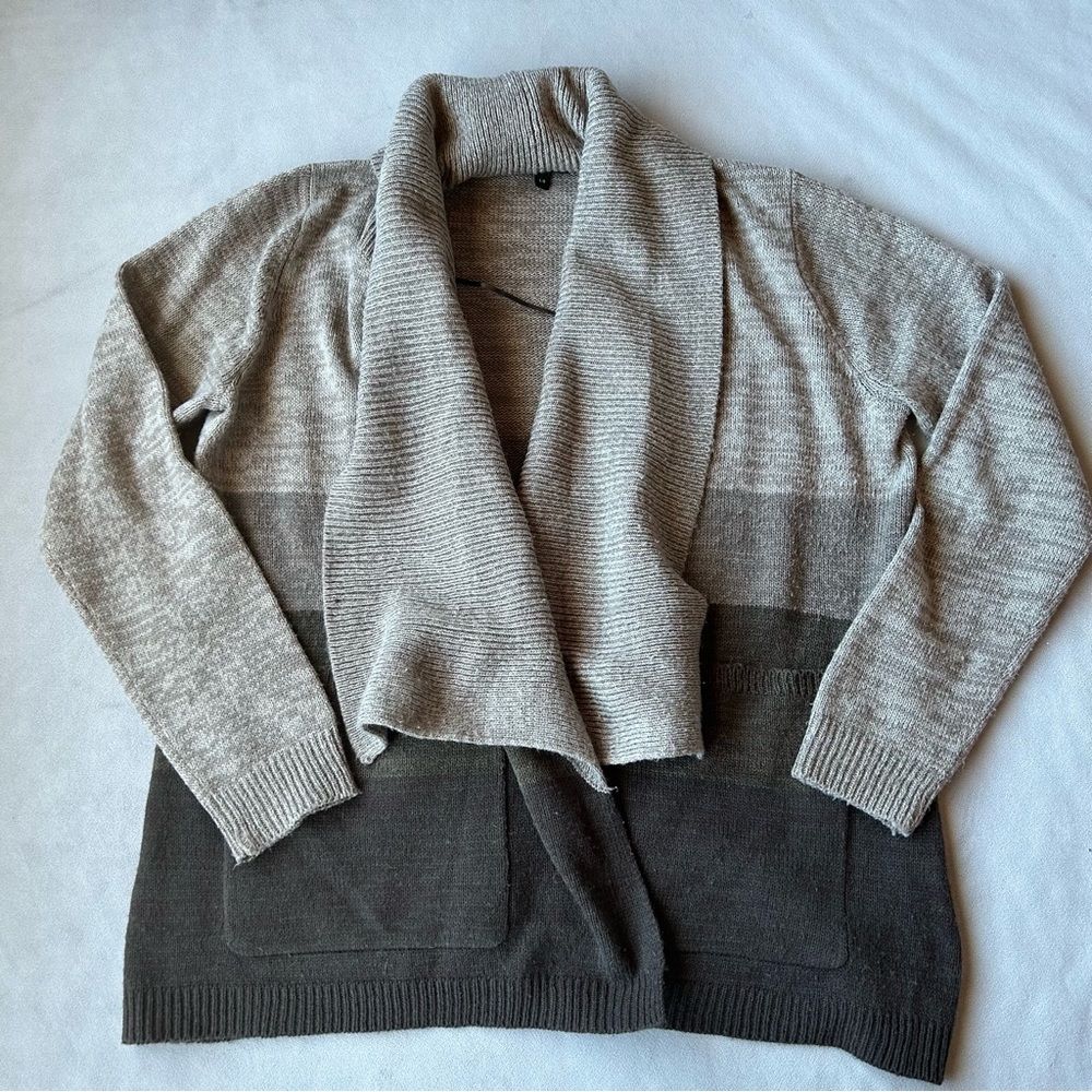 Roots ~ Knit Open Cardigan ~ Women’s Size L